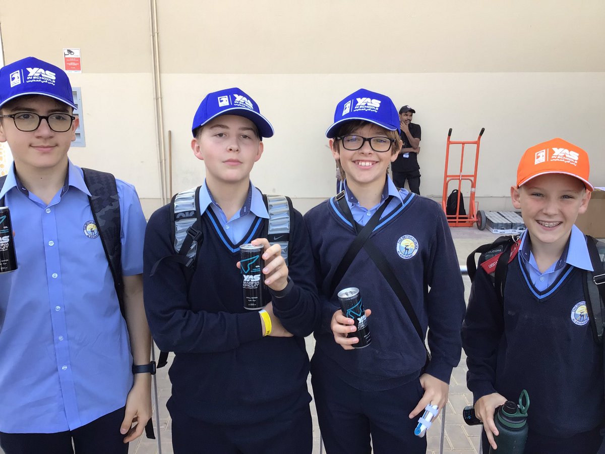 BSAKTechnology's tweet photo. Our trip to AD GP! Seeing the cutting-edge technology of F1 cars brought our learning to life. This trip provided invaluable insights into engineering, design, and teamwork, enriching our curriculum with real-world applications @BSAKAbuDhabi @BSAKTechnology https://t.co/w8NjM07RuX