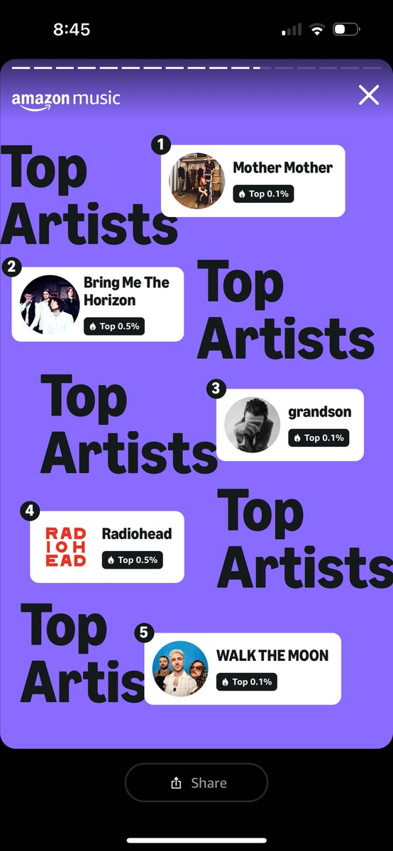 OfficialGoneFa1's tweet photo. YUPPP WHATS UP @mothermother @bmthofficial @grandson @radiohead @walkthemoon https://t.co/3AbcK0Tr7z