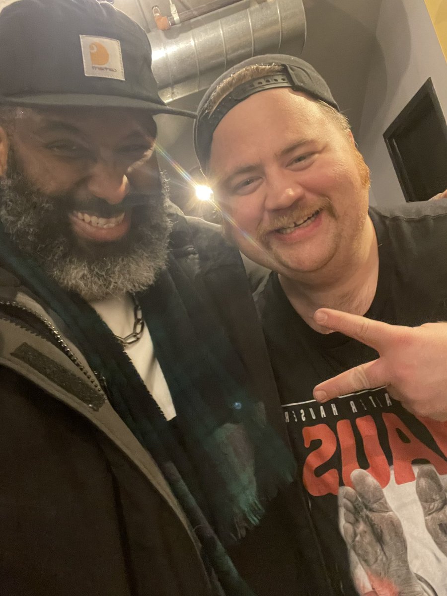 Bifflawson's tweet photo. with @PWHIsAWrestler at @MLW #MLWOneShot https://t.co/PuGUSyK8sM