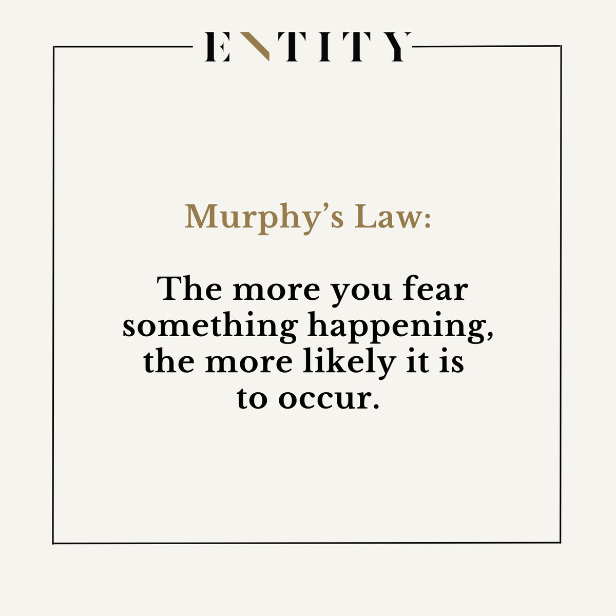 The funny thing about fear? The more we give in to it, the more it shows up. Let’s stop it in its tracks and take control. 💪✨

#OvercomeFear #LeadWithConfidence #MindsetShift #MurphysLaw