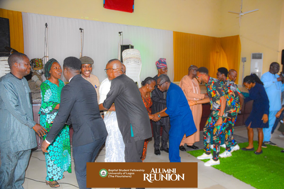 bsfunilag's tweet photo. BsfUnilag Alumni Reunion Nostalgia Hits Different
#BsfUnilag #TheFlourishers #GrowingInGrace #BsfUnilagAlumniReunion2024 #UNILAGNigeria #NigerianBaptistConventionion #BaptistFamily #BaptistWorld #BaptistConversations #ProudlyBaptist #Nssdp https://t.co/lT4zNqEv9c