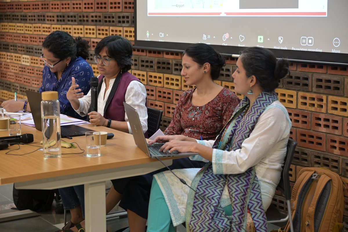 AhdUniv's tweet photo. In a symposium on ‘Spatial Politics across the Indian Himalayas’, panellists @AhdUniv Professors &amp; Dr Aditi Saraf from Utrecht University, interrogated questions of land stewardship, territorial belonging &amp; governance of disaster-prone landscapes  from an ethnographic perspective https://t.co/0RJ6IQ6S1f