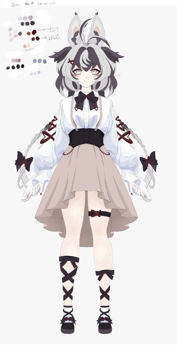 leafy_draws's tweet photo. Cute bunny girl incoming hehe ^~^ might make her into an adopt or keep her unknown for now https://t.co/Fy6lXPzSV5