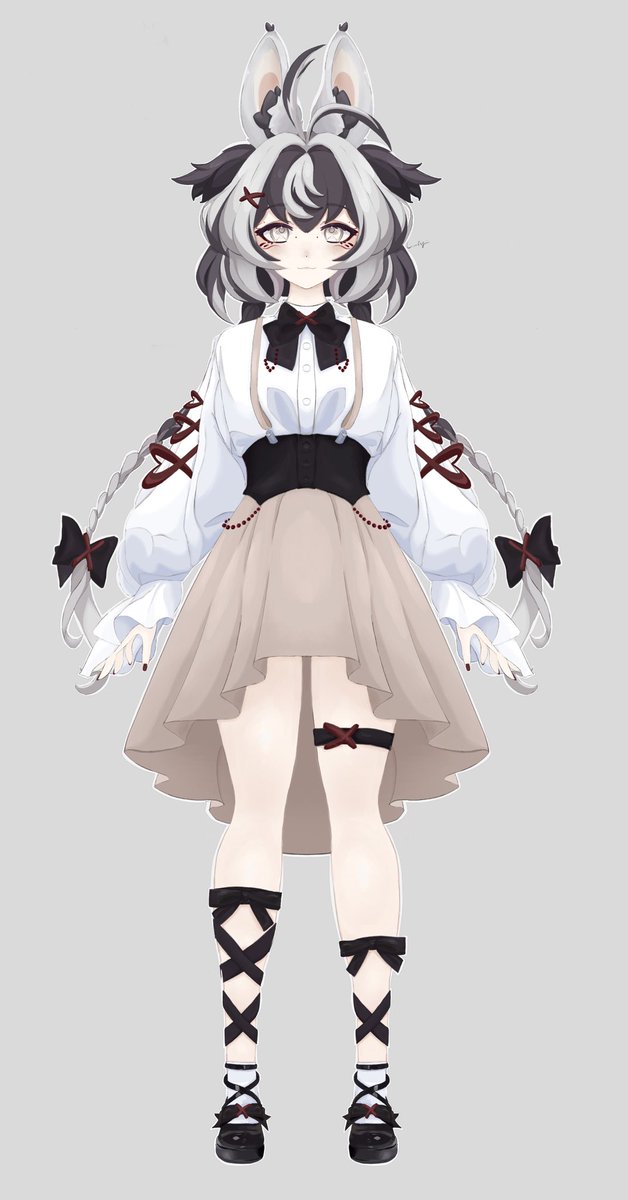 leafy_draws's tweet photo. Cute bunny girl incoming hehe ^~^ might make her into an adopt or keep her unknown for now https://t.co/Fy6lXPzSV5
