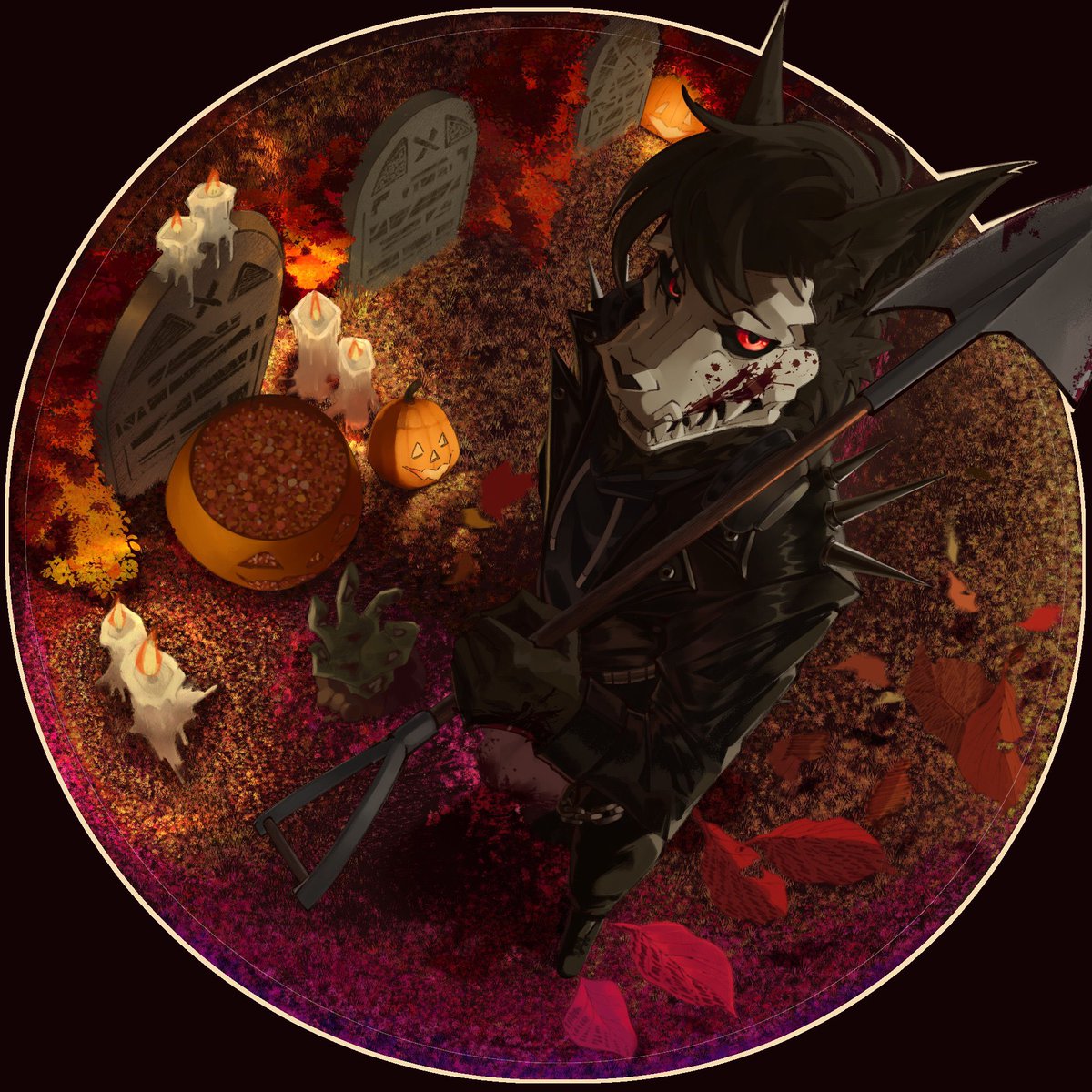 Massive thanks to <a href="/kuu__shi_/">kuushi</a> for creating this awesome work of my Sona, Doyle

They did an outstanding job.

Make sure to head on over to their side and show em some love

It’s well deserved

#furry #skulldog