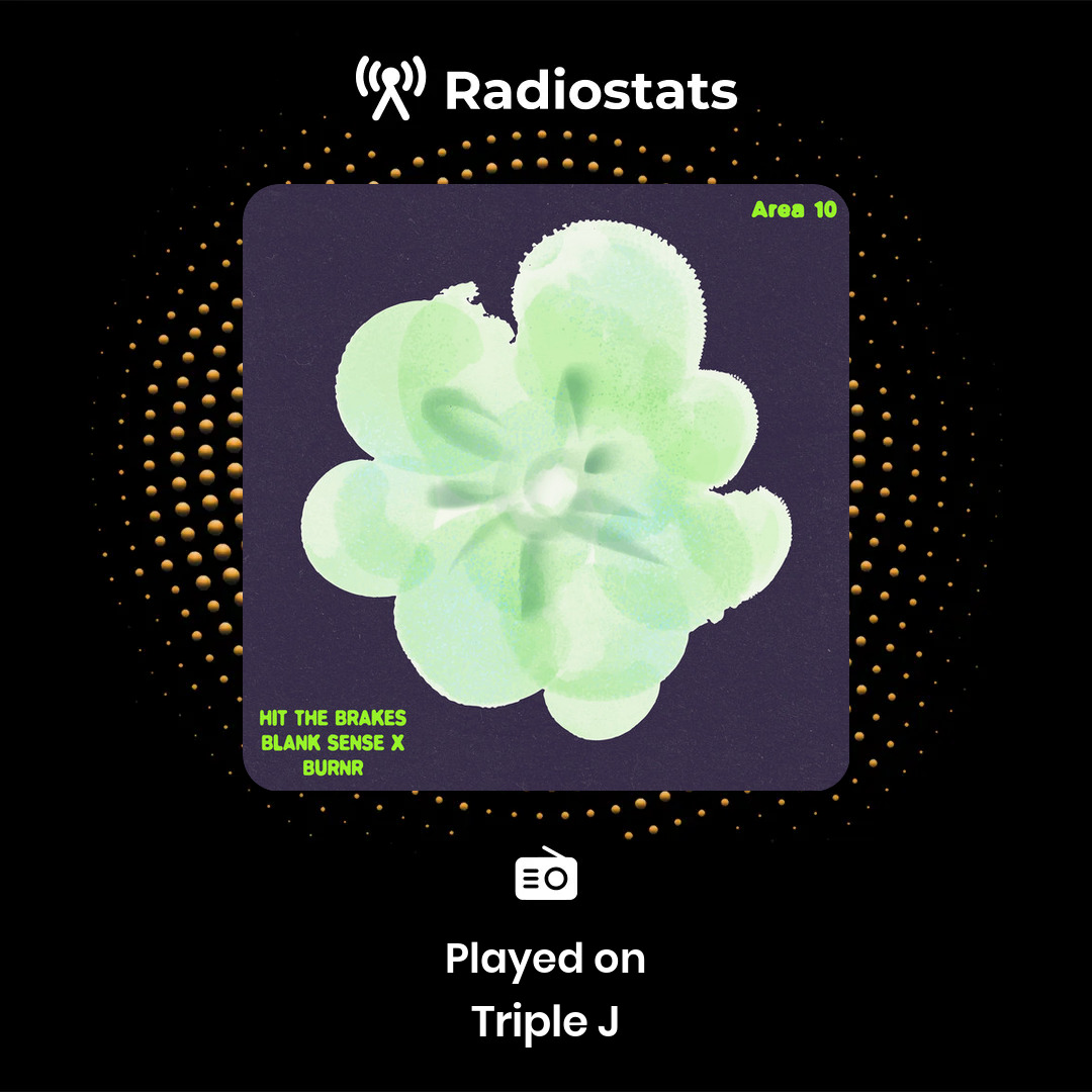 Radiostats (@radiostatsapp) on Twitter photo <a href="/blanksensemusic/">BLANK SENSE</a> Boom! Your track "Hit the Brakes" was played on Triple J in Australia! Find even more awesome insights on Radiostats. <a href="/blanksensemusic/">BLANK SENSE</a> Boom! Your track "Hit the Brakes" was played on Triple J in Australia! Find even more awesome insights on Radiostats.