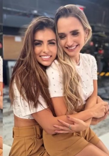 Anjoluanalx's tweet photo. SIMPLESMENTE ISABELLA ARANTES DEIXANDO DECLARAÇÃO DE AMOR A INGRID PRADO 💕😍 
#DomingoLegal https://t.co/uwQHNJ5BnJ