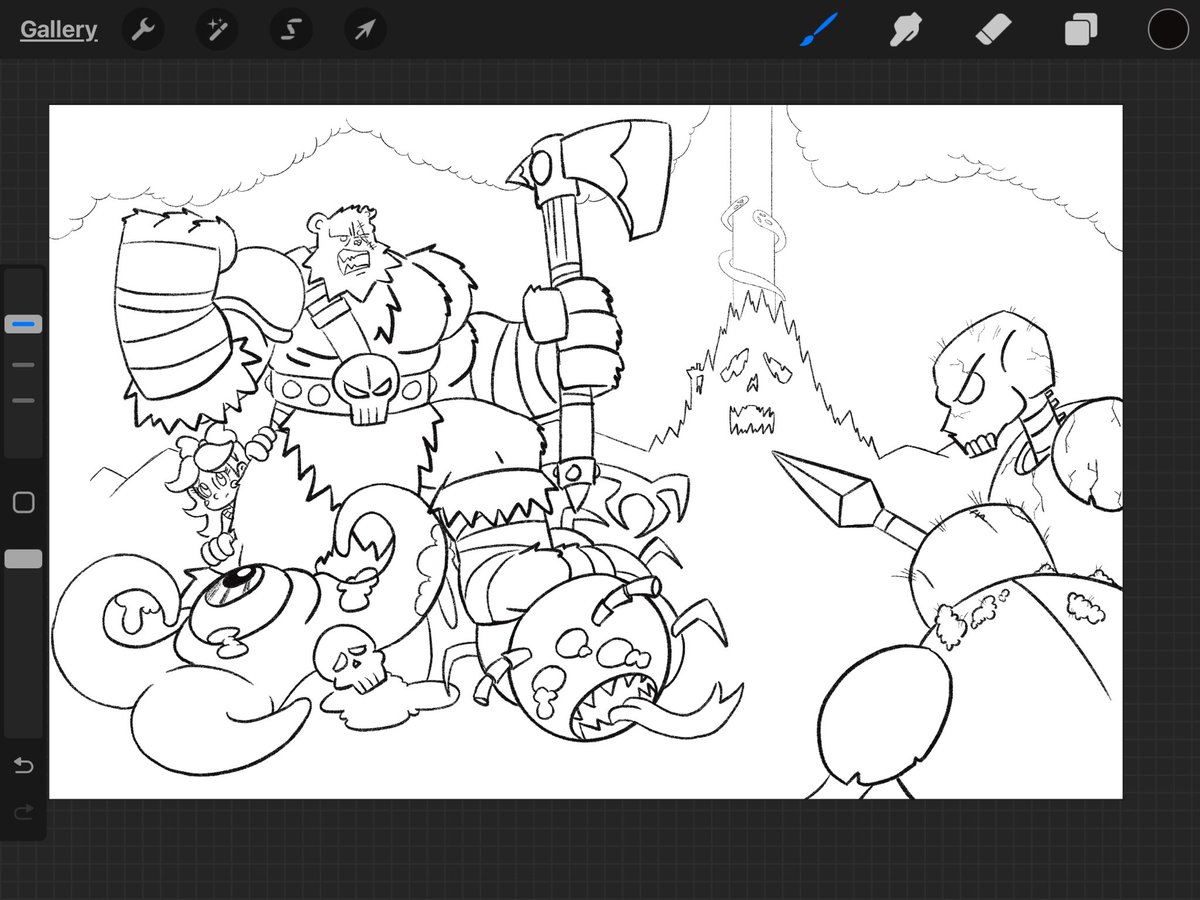 mightybotstudio's tweet photo. #BEARZERKER horizontal cover lines for the print on demand ashcan. Read it for free or order a copy at https://t.co/c9TRDAC7AR #indiecomics #indiecomicbooks #DIYcomics https://t.co/KVUwgd7Bjb