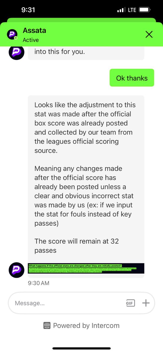 notbaedu's tweet photo. @PrizePicks Yall are fucking scammers bruh. Bullshit. Everywhere said 37. Yall making stupid ass excuses to not pay out people https://t.co/DMovkD7Qnf