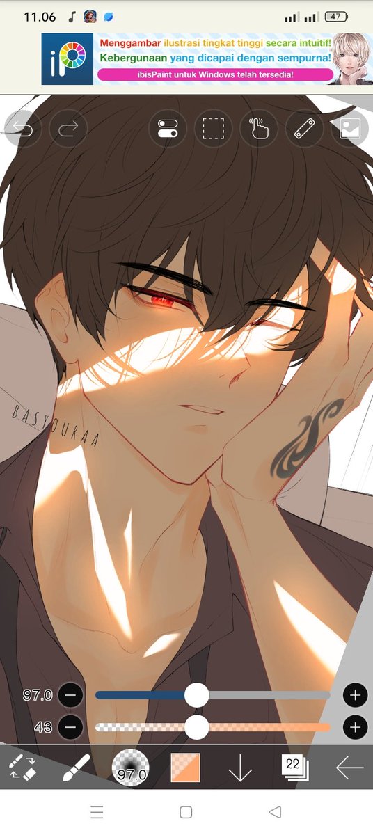 BasyouRaa's tweet photo. ✨

#artwork #ArtistOnTwitter #illustration #digitalart #OC #AnimeArt #ibisPaintX #artmoots #originalcharacter https://t.co/dd48CjAIFE