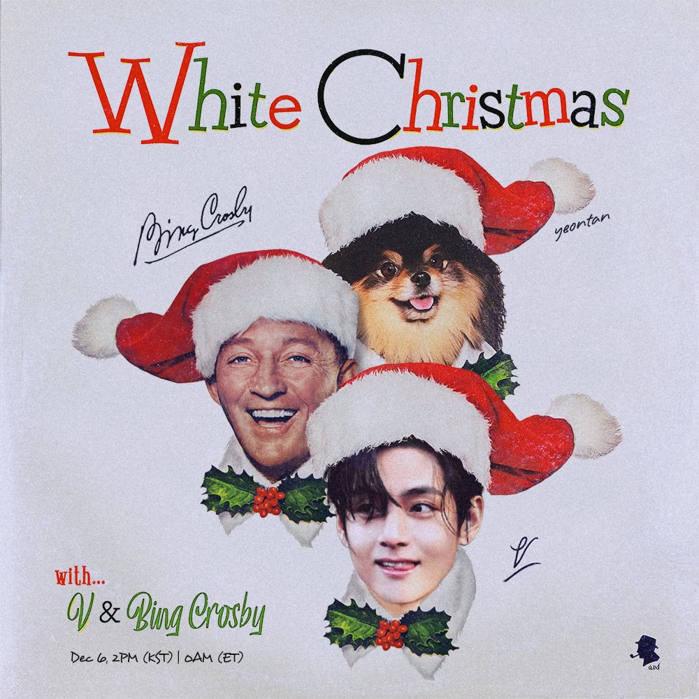 KIMTAEHYUNGBAR_'s tweet photo. WHITE CHRISTMAS IS HERE as two global icons duet together for an era-bridging collab!
📌https://t.co/iWz69fMxFI

#AVeryVChristmas 
#WhiteChristmasOutNow 
#WhiteChristmasWithBingV #BingXVWHITE 
CHRISTMAS OUT EVERYWHERE https://t.co/zBxNmeOfOb