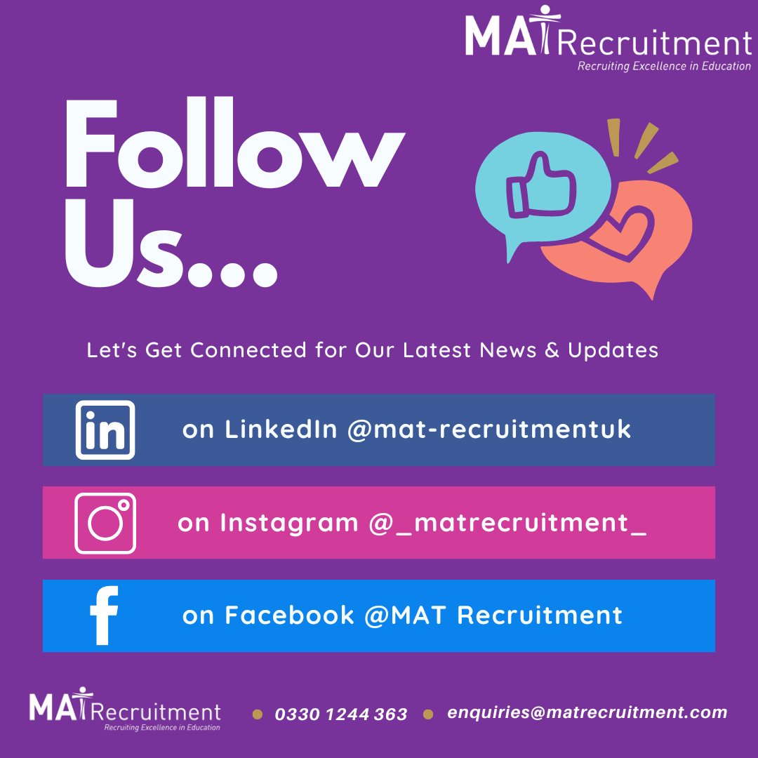📢 Important Update: We will be leaving Twitter as of 9th December 2025, as we believe unfortunately the platform's values no longer align with ours.

Don't Miss Out! Follow us on LinkedIn, Facebook, or Instagram for vacancies, updates &amp; insights.

matrecruitment.com