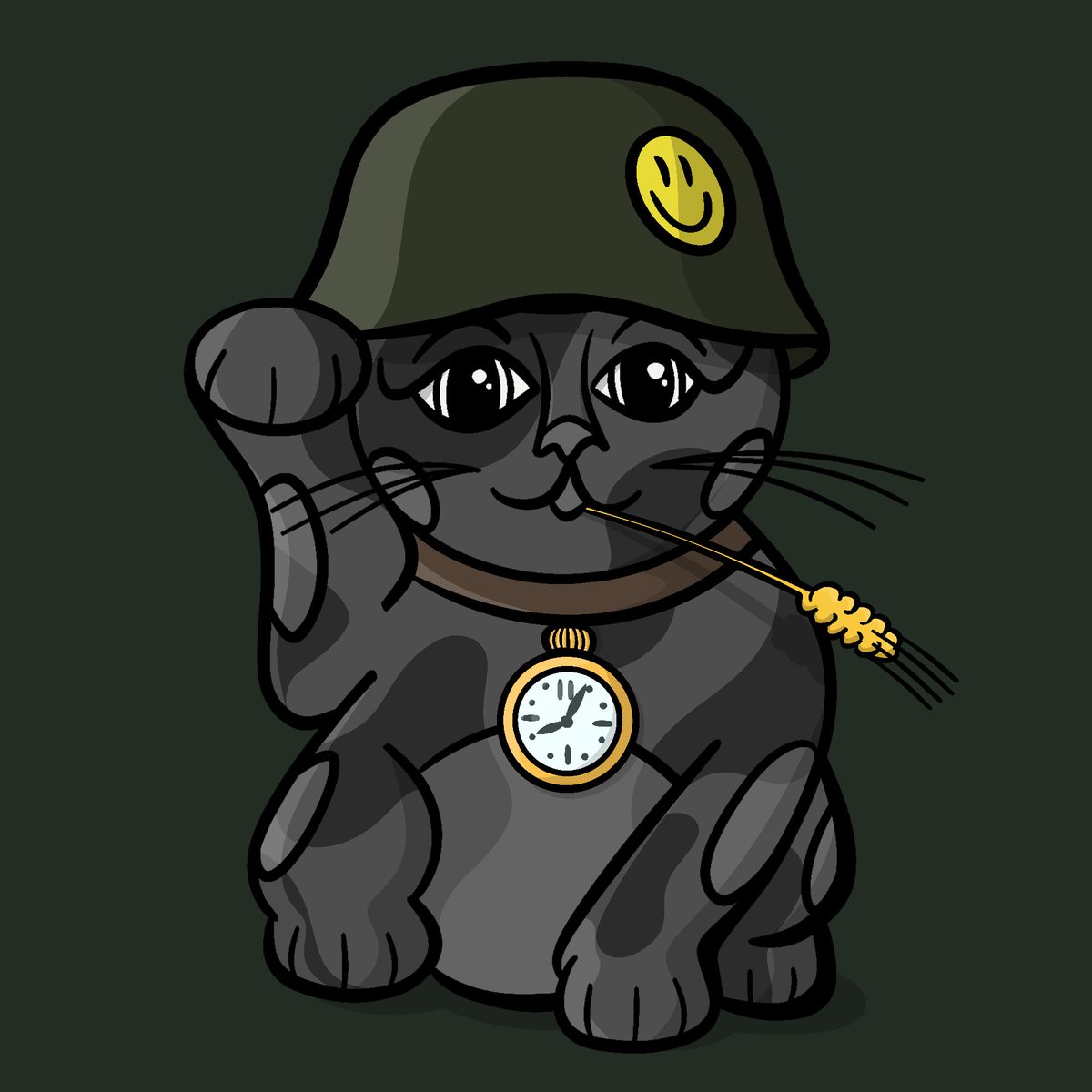 CannyCryptoCats's tweet photo. Defend #Bitcoins #100K ! https://t.co/9AvJasKMUR