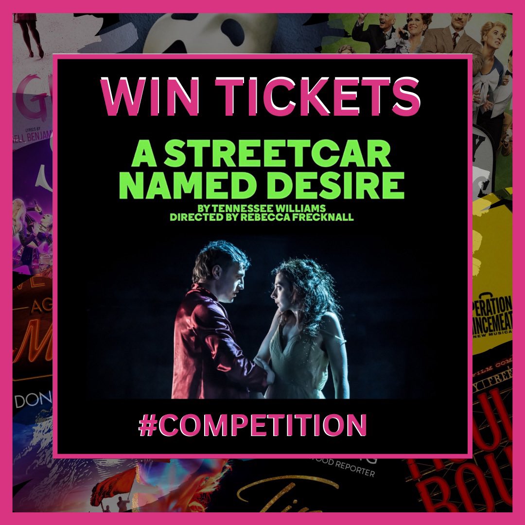 Win tickets to A Streetcar Named Desire at the Noël Coward Theatre (worth £200) starring Paul Mescal and Patsy Ferran. 

➡️ westendwilma.com 

Tag your friends so they can enter too!

#competition #astreetcarnameddesire #paulmescal #prizedraw #theatre #london