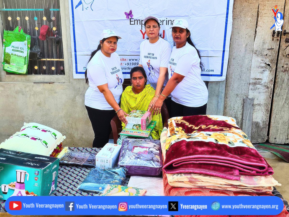 Yveerangnayen's tweet photo. Youth Veerangnayen from Mansa (Punjab) lends a helping hand in making girl's marriage a joyous and cherished occasion.
#YouthVeeranganayen #marriagehelp #fridaymotivation #fridayvibes #WeCareForYou #helpothers #helpinghands #helpingothers #helpful #helpneedy https://t.co/Qm8b022ScU