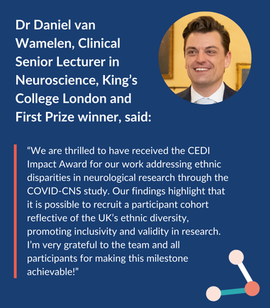 NIHR Maudsley Biomedical Research Centre (BRC) (@nihrmaudsleybrc) on Twitter photo Congratulations to the winners of our inaugural CEDI Impact Award - Dr Daniel van Wamelen, Dr <a href="/AliceWickersham/">Dr Alice Wickersham</a>, Dr Tao Wang, and all their co-authors!👏🏆
Read more about the award and the winning papers: maudsleybrc.nihr.ac.uk/posts/2024/dec… Congratulations to the winners of our inaugural CEDI Impact Award - Dr Daniel van Wamelen, Dr <a href="/AliceWickersham/">Dr Alice Wickersham</a>, Dr Tao Wang, and all their co-authors!👏🏆
Read more about the award and the winning papers: maudsleybrc.nihr.ac.uk/posts/2024/dec…