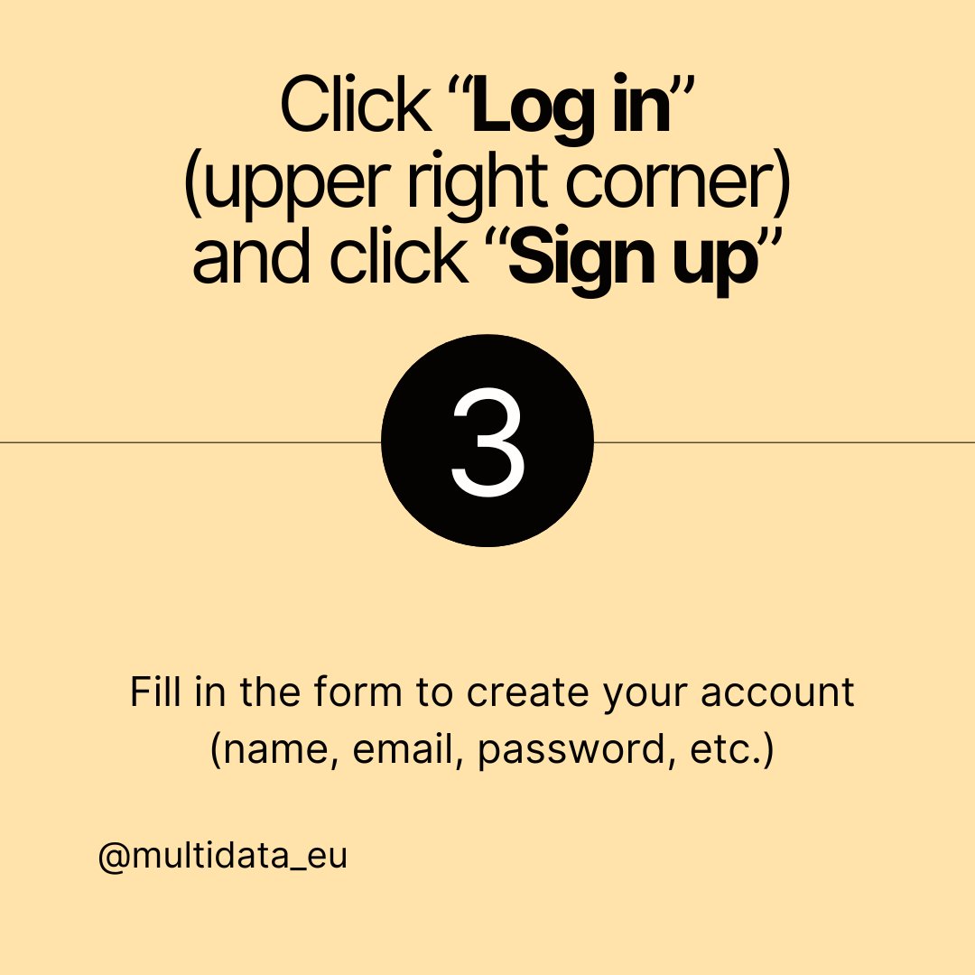 multidata_eu's tweet image. How to join MULTIDATA? 💻⁉️ We show you how to create an account here! #MULTIDATA
#MultimodalCommunication
#SpeechAndGesture
#VideoAnalysis
#SpeechAnalysis
#ResearchTools
