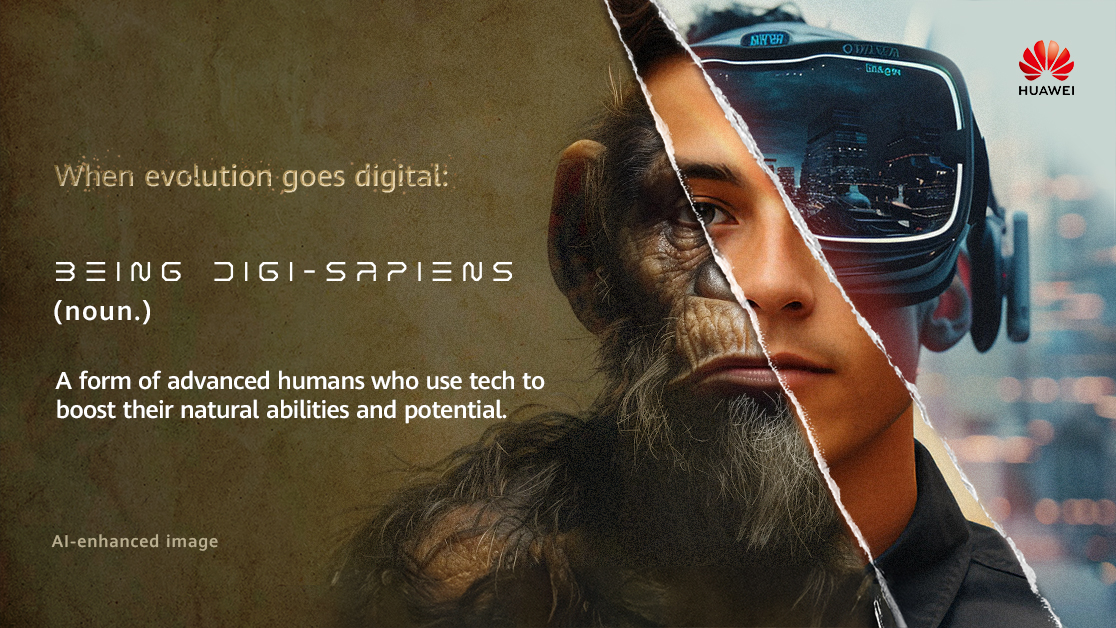 Huawei's tweet photo. Discovery’s Being Digi-Sapiens traverses contrasting environments across Europe to explore how technology is transforming people, places and industry. The Huawei-backed, three-part series whisks viewer from rural towns and bustling cities in Germany, Spain, the Netherlands, Greece and Finland to reveal a world that’s constantly advancing while upholding historic cultures and traditions. If you missed Being #DigiSapiens, read our episode guide to find fascinating stories of innovation in society: https://t.co/XRPojF6Q8v #Huawei #WinWin