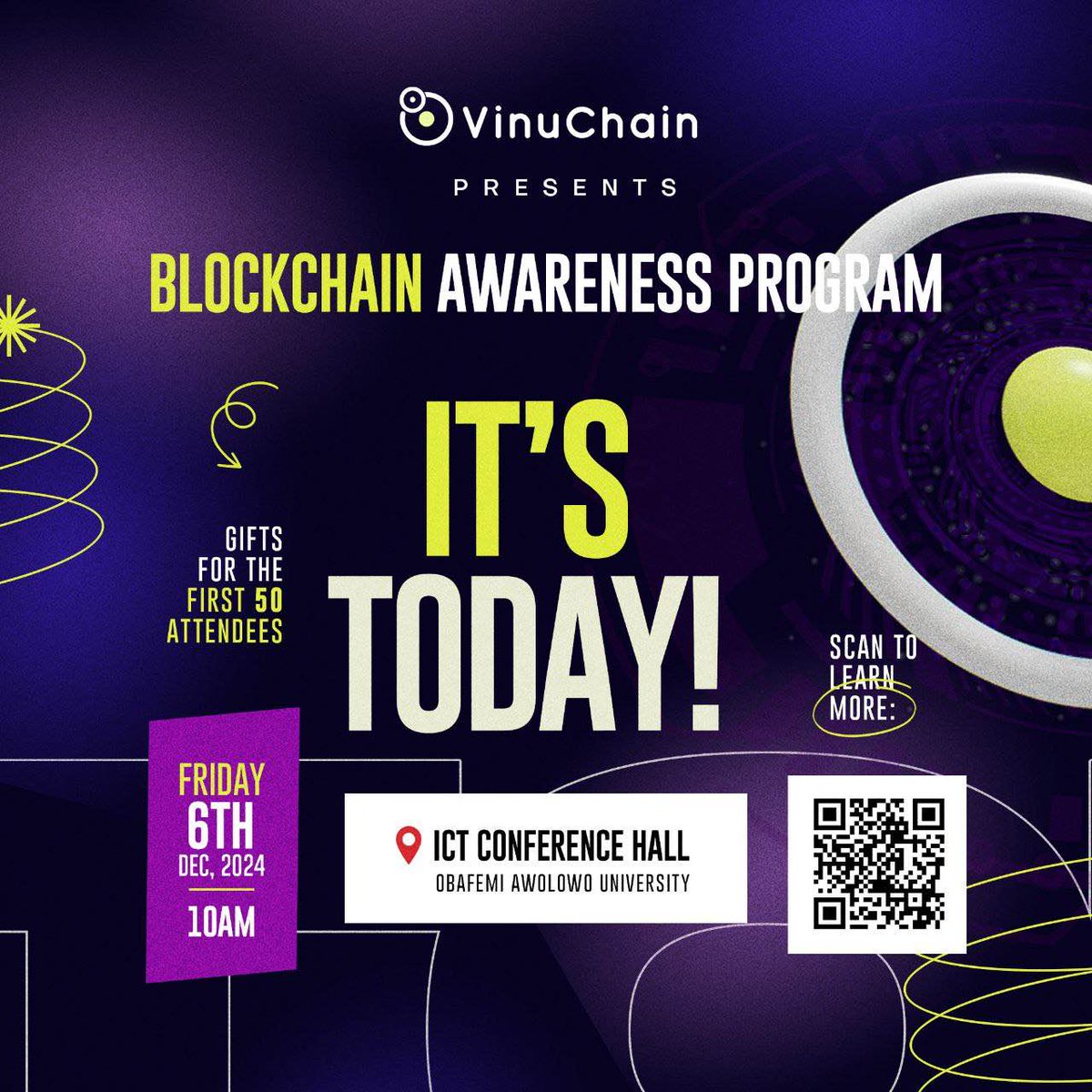 VinuArabic's tweet photo. يحدث اليوم! 🎉

إنطلاق برنامج التوعية بـ Blockchain #VinuChain .

التفاصيل: https://t.co/NCN6uKNFE0

$VC #Blockchain https://t.co/DwFg1eRXnp