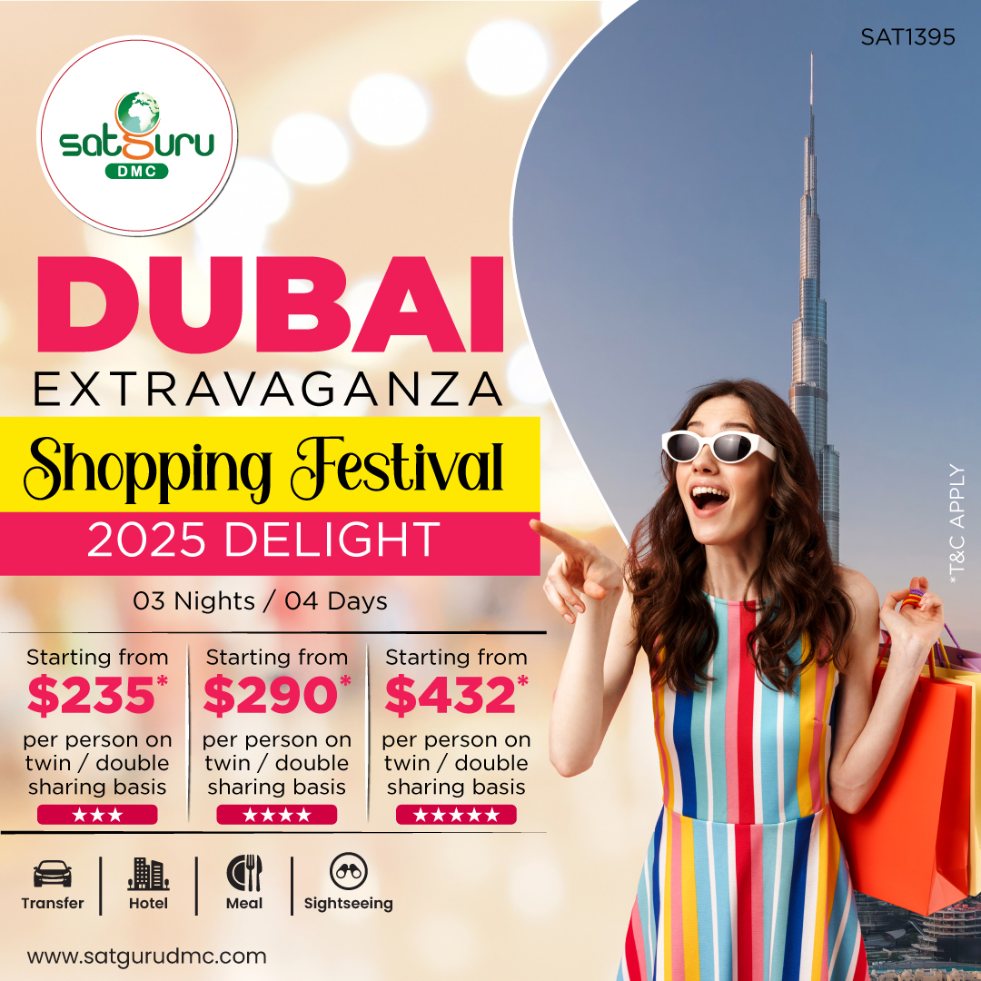 DmcSatguru's tweet photo. 🌟 Experience the Magic of the Dubai Shopping Festival! 🌟Shop, explore, and indulge in luxury with our exclusive Dubai Extravaganza 2025 Delight package. 

https://t.co/rIOt1rqXIo
.
.
.
.
#Dubai #UAE #travel #tourism #trave #package #trip #travelling #satgurudmc https://t.co/e4YlCIxJNe