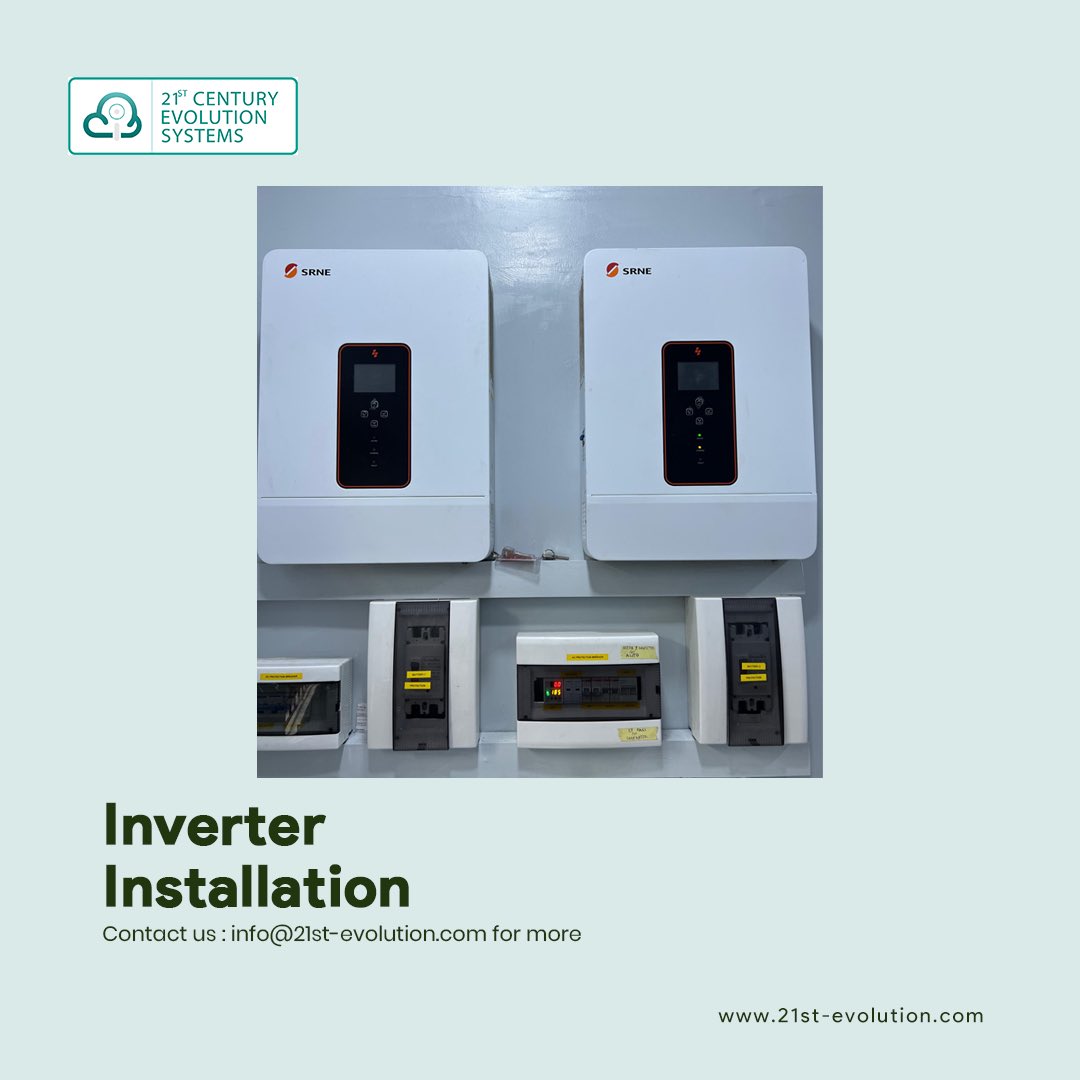 21stCentury_Evo's tweet photo. With our reliable inverter installations that ensure uninterrupted power for your home or business this holiday season.
Ready to stay powered up? Contact us today to learn how we can help you make the switch to a seamless energy solution!
#InverterSolutions #21stCESL https://t.co/tzoKgoZ97Q