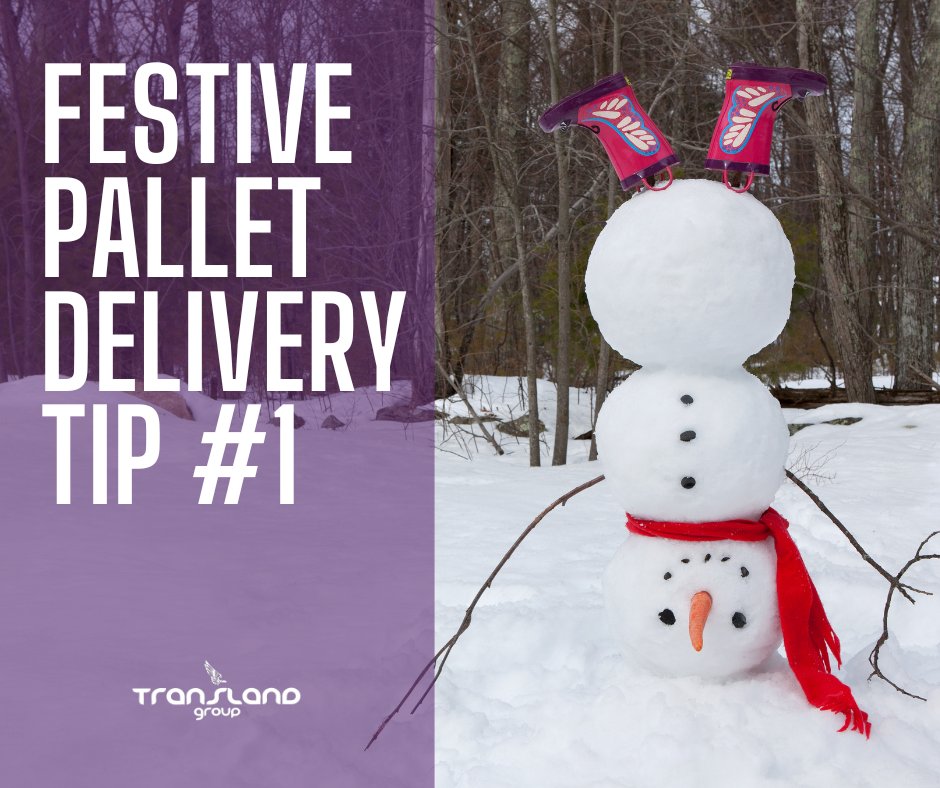 translandgroup's tweet photo. Would you build a snowman like this?

Unlikely - but why not?

It's clearly top-heavy &amp; not stable.

So if you're packing goods onto a pallet, think the same way...

Heavier items at the bottom, lighter on top - it will be more secure in transit.

#FollowUs for more festive tips! https://t.co/9A60cKrPUJ