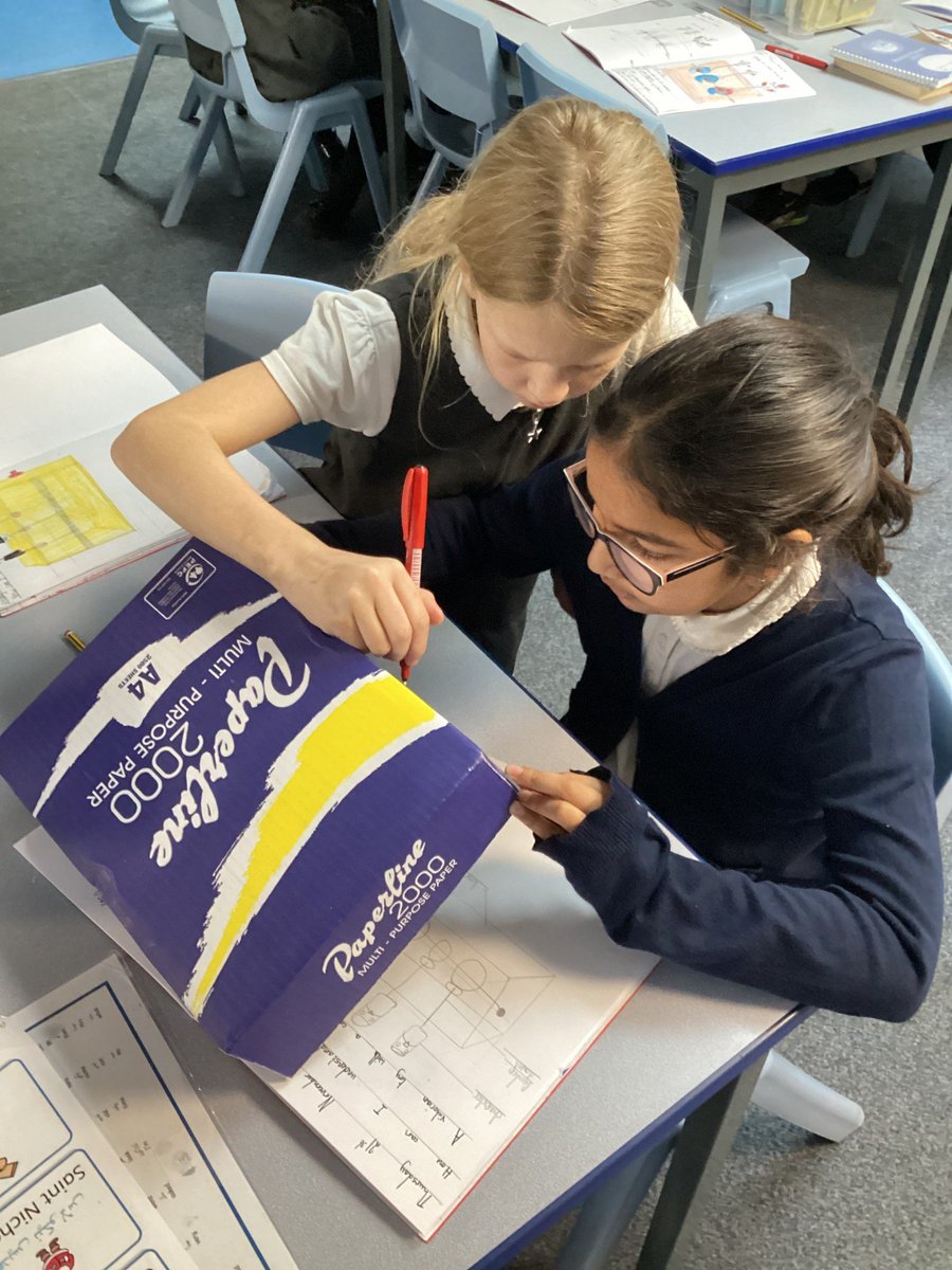 FountainPSLeeds's tweet photo. In their Design and Technology lesson, Glaciers have begun to create their Victorian pop-up toys. The used their skills of measuring and being accurate. #learningattheheart https://t.co/xFqI92nqa7