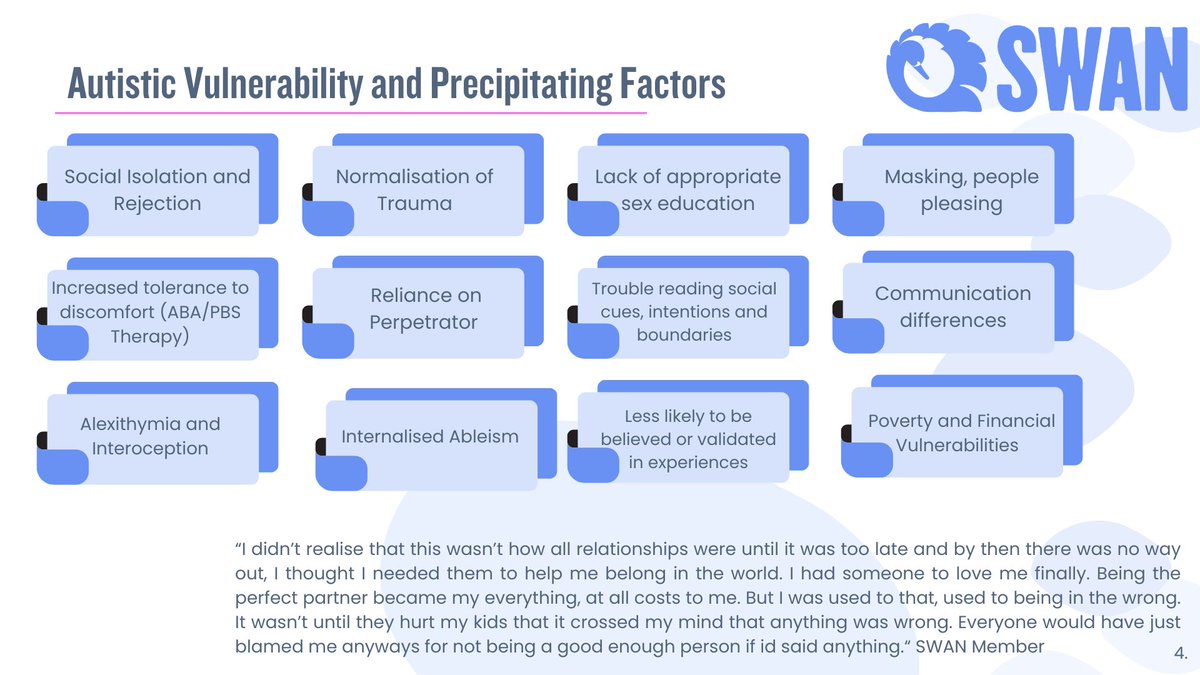 As part of international 16 days of Activism against Gender Based Violence. We are spending the morning working with Renfrewshire social work services delivering multiagency training for services working across their area with autistic survivors