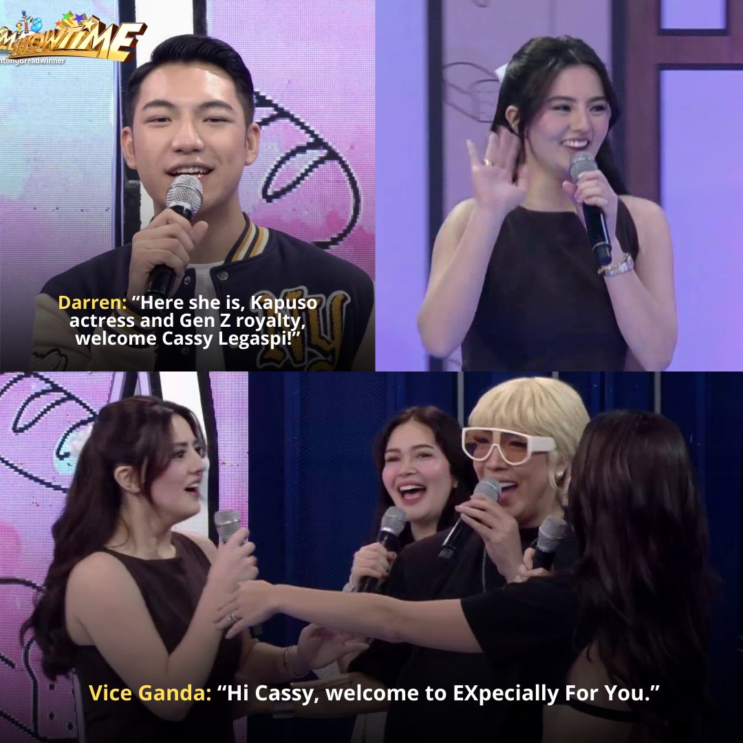 gmanetwork's tweet image. Hindi #EXpeciallyForYou ang segment, Meme! 😭😂 

#ItsShowtime #ViceGanda #AndTheBreadwinnerIs