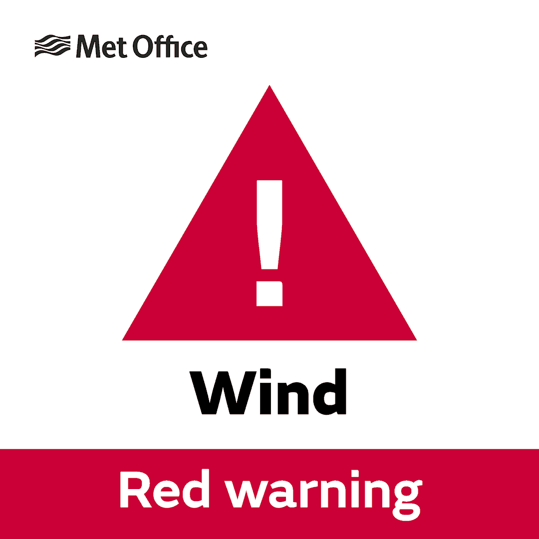 Red warning of wind affecting Wales metoffice.gov.uk/weather/warnin…