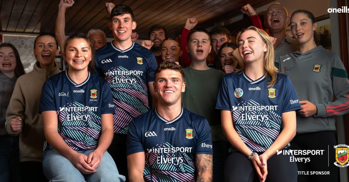 A jersey that represents the pride and heart of the county. Now's your moment to own it.🩷🩷 Available in store or online at elverys.ie  🎁 

#PassionBurnsBright #TitleSponsor #MayoGAA #IntersportElverys #TheHeartOfSport