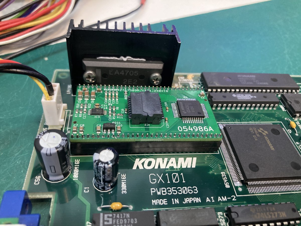 RepArcade's tweet image. #Réparation #Arcade 
Merci à Francis @pxlmodca pour ce superbe testeur de DAC AD1868R, rapidement devenu indispensable pour mes diagnostiques sur les soundboard #Konami

pxlmod.com