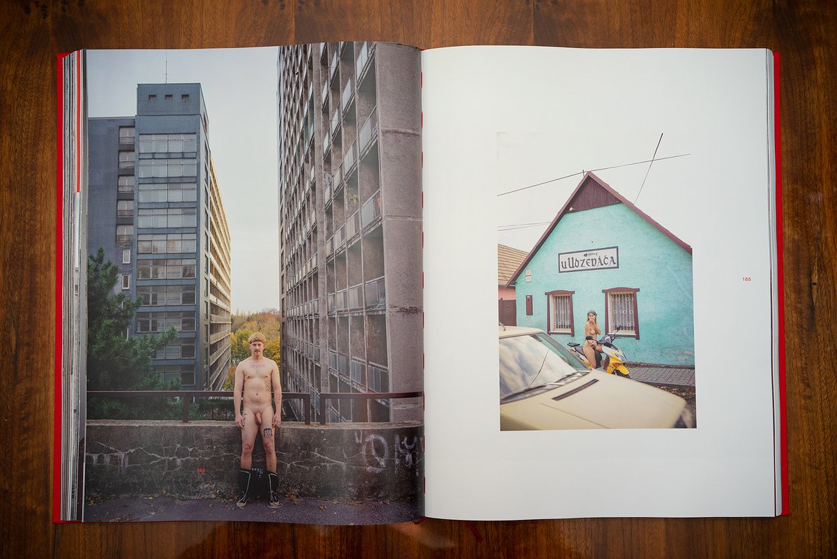 PortraitDaily's tweet photo. Shipping internationally! 365+ photographs of naked people in the streets and interiors of Brno—Bratislava—Budapest—Vienna.  286x380mm big, 440 pages, 381 photos https://t.co/rn6U8tiqt3 https://t.co/YCYzMR6VZe