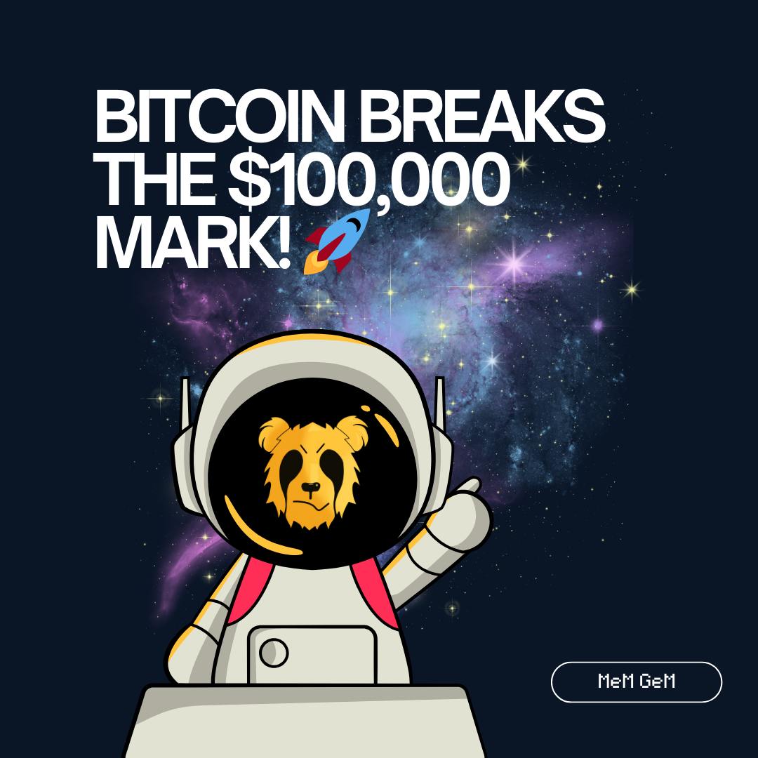 MeM_GeM_CaLLs's tweet photo. Bitcoin Breaks the $100,000 Mark! 🚀

🔼 A historic moment for the crypto market: Bitcoin has officially surpassed $100,000 and continues to set new records. Once thought to be an impossible milestone, the market once again proves its strength and potential.

⭐️ Experts attribute this surge to growing institutional interest and increased liquidity. Additionally, the integration of cryptocurrencies into the global economy continues to accelerate, fueling the upward trend.

The big question remains: where will the market go next? One thing is certain — crypto has captured the world’s attention once again.

Stay tuned and don’t miss your chance in this era of major shifts!

Go to the bot and activate your free 1 hour now! 🚀

Invite your friends and earn a 40% referral bonus. The offer is valid until December 31, 2024. Don’t miss out! 💎