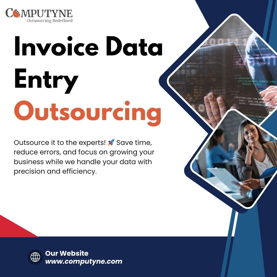 computyne's tweet image. Outsource it to the experts! 🚀 Save time, reduce errors, and focus on growing your business while we handle your data with precision and efficiency.
Web Address: computyne.com
#InvoiceDataEntry #OutsourcingSolutions #BusinessEfficiency #DataManagement