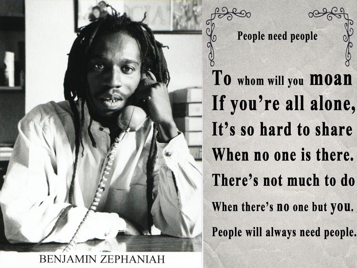 Professor Benjamin Zephaniah tweet media