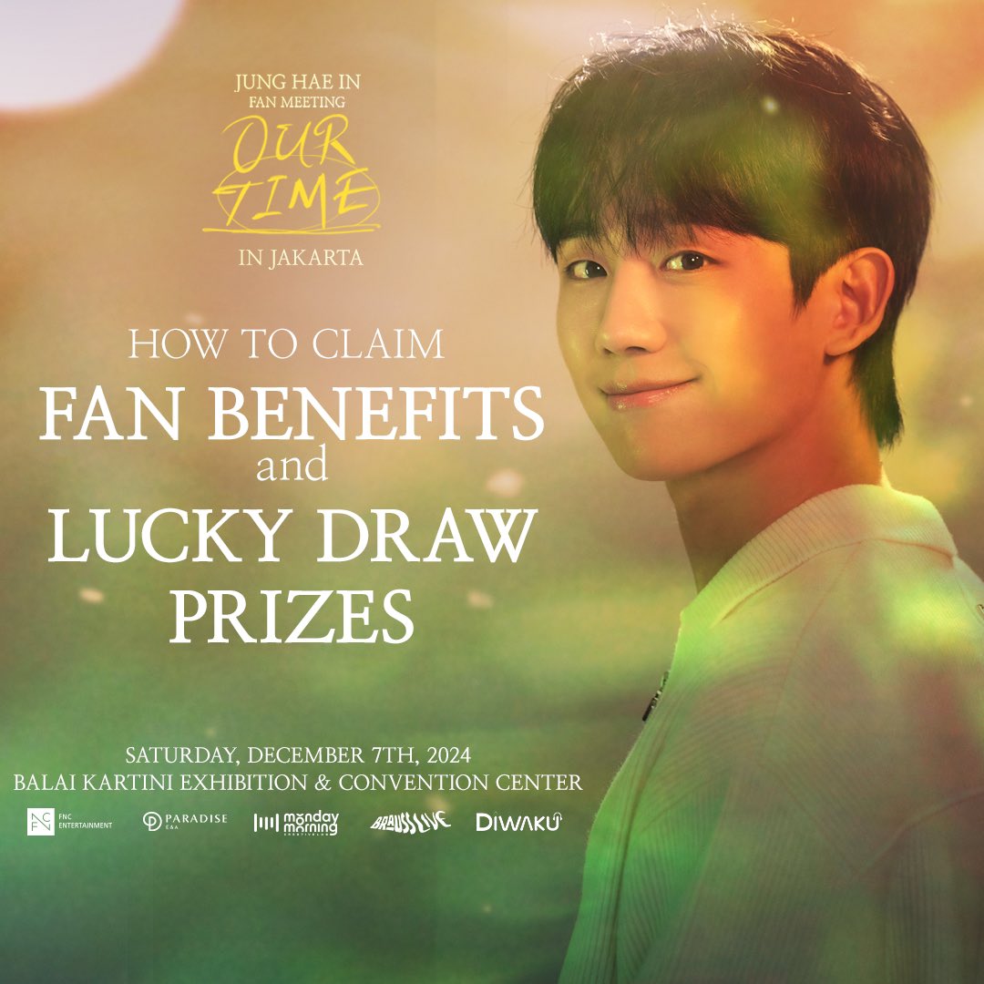 BraussLive's tweet photo. Please follow the instructions above on how to claim your fan benefits! ✅
Make sure you have all the necessary identification documents when exchanging your ticket.

For LUCKY DRAW winners, please proceed to the INFORMATION CENTER located at venue to claim your prize 🎁

Thank you for your participation. We appreciate it if you could follow the instructions orderly 💯

#Brauss
#BeBraveBebrauss 
#Brausslive 
#JungHaeInIndonesia
#HAEINESS 
#FanMeeting
#JungHaeInJakarta2024