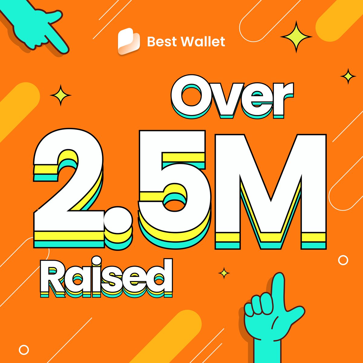 BestWalletHQ's tweet photo. �� Over $2.5M raised in the $BEST Presale! 🔥

The momentum is REAL! Stages are selling out fast, and prices won’t stay this low for long.

When $BEST goes live, here’s what you can look forward to as a holder:

💎 Exclusive rewards in the Best Wallet app
💎 Alpha on the hottest new fair launches
💎 VIP trading tools & features

Lock in your spot now before the presale ends!
👉 https://t.co/sQLQ8OrBil