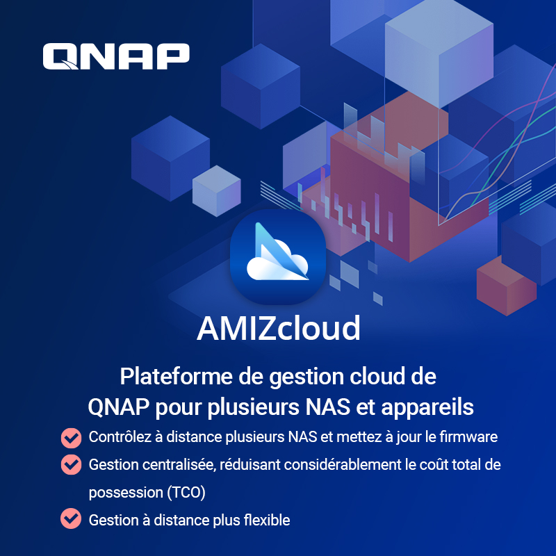 Optimisez la gestion IT avec AMIZcloud 🌐
La plateforme AMIZcloud simplifie la gestion de plusieurs NAS et sites pour les entreprises et MSP :

👉 En savoir plus : qnap.to/6svdmp