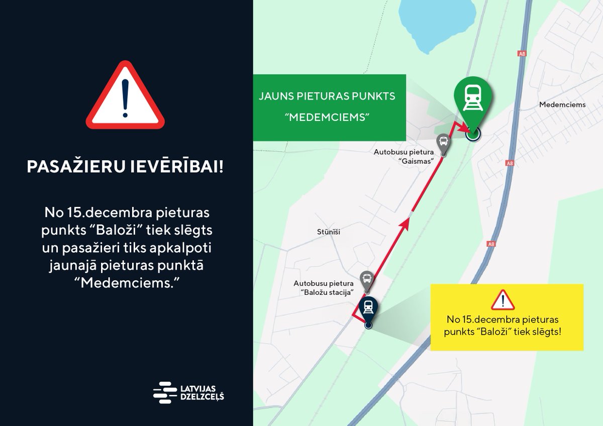 Latvijas dzelzceļš tweet media