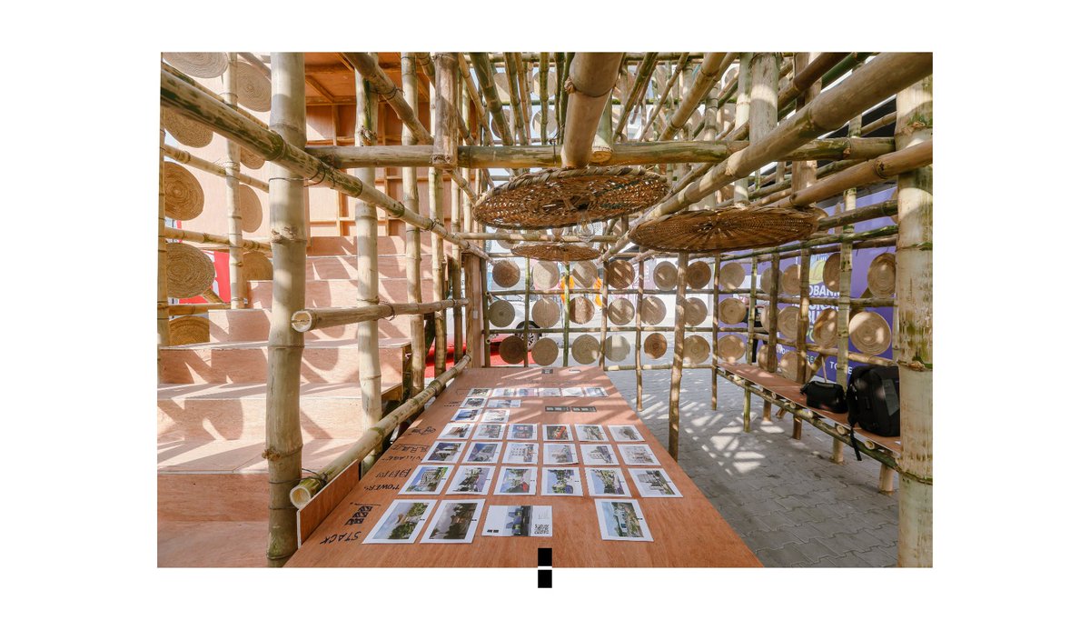 htlafrica's tweet image. HTL Africa wanted to highlight bamboo scaffolding’s quiet yet vital contribution to modern architecture, this project aims to inspire reflection on how traditional materials can inform contemporary practices, making a case for sustainability in architecture @ecobank Expo24