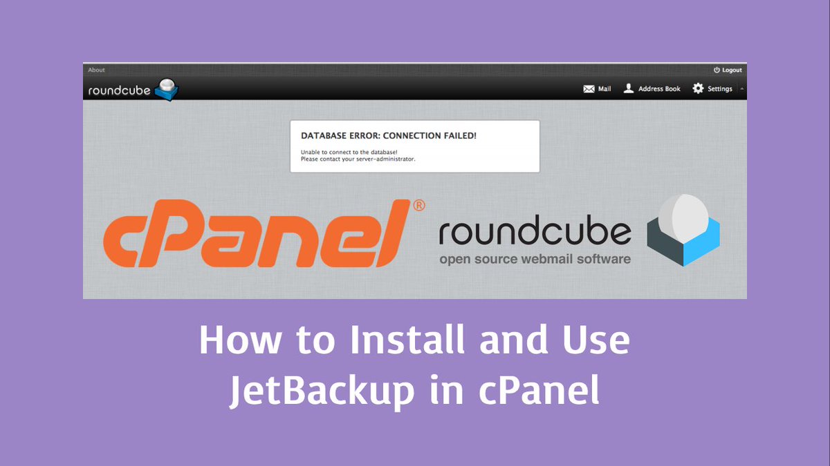 IDatamServer's tweet image. Facing a "Database Error: Connection Failed" issue in RoundCube via cPanel? Don't worry! Our step-by-step guide will help you fix it quickly and get your email back on track. 💌✅
Read Full Tutorial: idatam.com/tutorials/howt…
#cPanel #RoundCube #DatabaseError