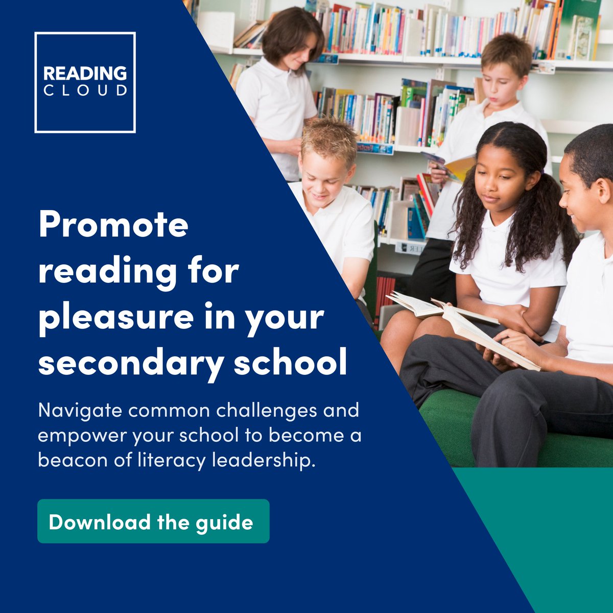 Reading Cloud (@readingcloudess) on Twitter photo Have you downloaded our Reading for Pleasure guide for your secondary school yet? ๐
Transform your secondary school into a vibrant reading hub with expert advice from <a href="/uksla/">School Library Association (SLA)</a>. Discover strategies for encouraging a culture of reading.
Download ๐ okt.to/9cHKNl Have you downloaded our Reading for Pleasure guide for your secondary school yet? ๐
Transform your secondary school into a vibrant reading hub with expert advice from <a href="/uksla/">School Library Association (SLA)</a>. Discover strategies for encouraging a culture of reading.
Download ๐ okt.to/9cHKNl