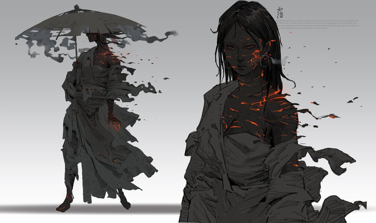 「The Art of Terry Wei - Gallery update an」|IAMAGのイラスト