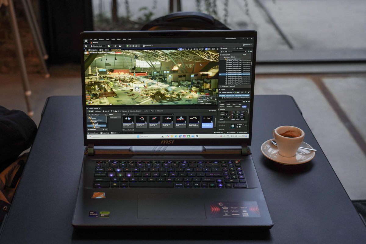 MSIMiddleEast's tweet image. ما الذي يجعل القطة اللطيفة مندهشة للغاية؟ 🙀 إنه جهاز #MSIVector 17 HX A14V😻
من إنشاء محتويات ثلاثية الأبعاد معقدة إلى البقاء منتجًا في مقهى، يعتمد Emiel Sleegers على قوته وشكل الجهاز المصمم لممارسي العلوم والتكنولوجيا والهندسة والرياضيات.
msi.gm/Vector17HX_A14…

#RTX #3DArtist