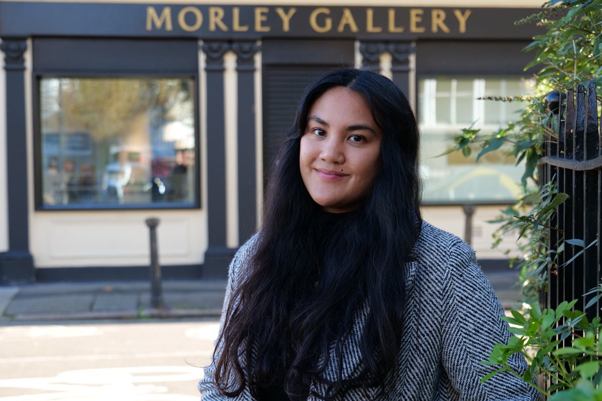 morleycollege's tweet photo. Morley's Melissa Baksh is featured in a new Art Fund campaign video.  

It features her work as the Gallery's exhibitions officer in the new film which has been shared with Art Fund members across the UK. 

https://t.co/nxAp0PxdkI

 #morleygallery #art #artfund https://t.co/S65pEr29sP