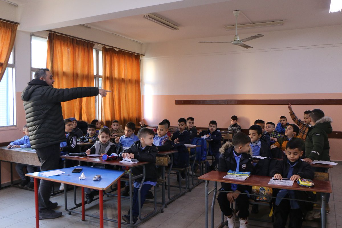 UNRWA's tweet image. In #Lebanon, the 2024/25 school year is finally underway. Most students are back in classrooms.

To ensure a safe reopening following the ceasefire, UNRWA teams are rehabilitating schools that were used as shelters with remote learning offered temporarily in these locations.