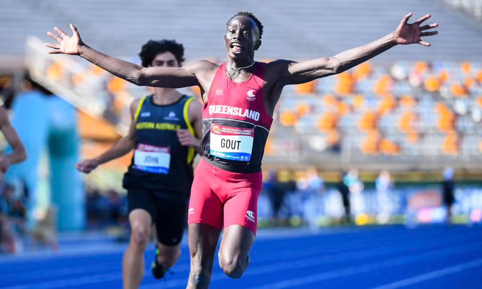 StevenJMiles's tweet photo. Gout Gout was unstoppable today.

He ran 10.04 seconds in a heat of the Australian All-Schools Championships for the 100m sprint.

It’s the fourth fastest an Australian has ever run in the sprint.

You’ve made Queensland proud. https://t.co/SPAGY9JmbL