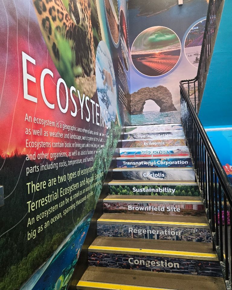 GeorgeEliotAcad's tweet photo. The Geography department is looking pretty spectacular too! https://t.co/nG4gh3lW1h