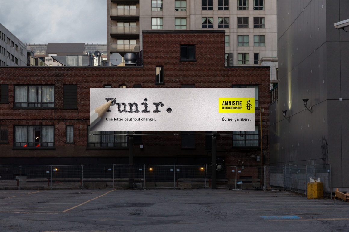 creapills's tweet photo. “Une lettre peut tout changer” - La dernière campagne d’Amnesty International est brillante https://t.co/Av9iu0yA0v